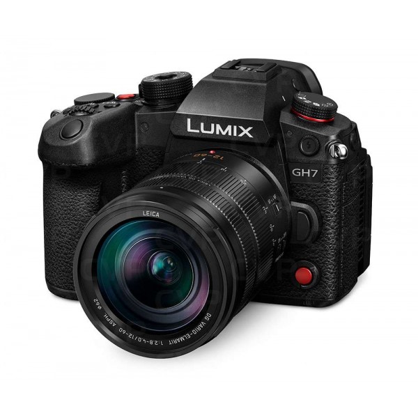 Φωτογραφική μηχανή Panasonic Lumix GH7 με Leica 12-60mm /2,8-4,0 OIS DUAL IS (DC-GH7LE)