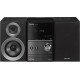 Panasonic Ηχοσύστημα 2.0 SC-PM600 40W με CD / Digital Media Player και Bluetooth Μαύρο