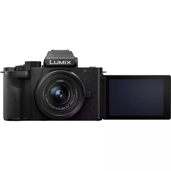 Panasonic Lumix DC-G100D με φακό G Vario 12-32mm  Μαύρη