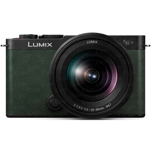 Φωτογραφική μηχανή mirrorless Full-Frame Panasonic Lumix S9 με φακό S 20-60mm f/3.5-5.6 Lens (Green)