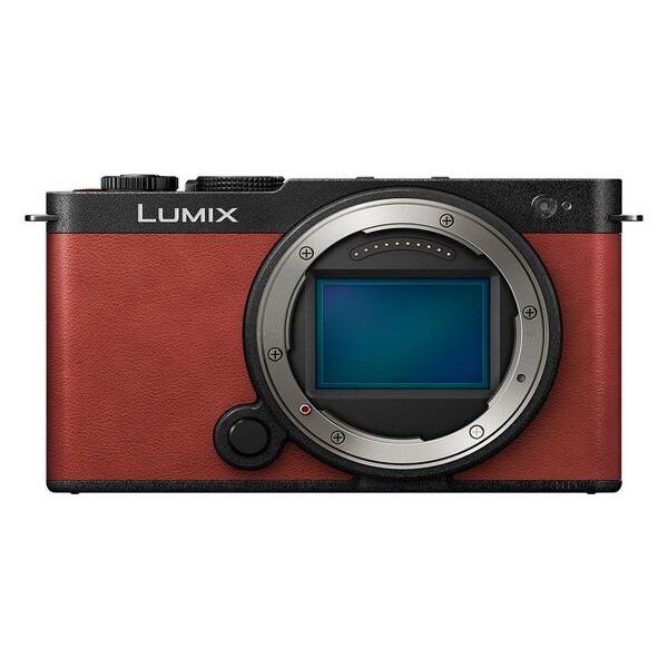 Φωτογραφική μηχανή mirrorless Full-Frame Panasonic Lumix S9 με φακό S 20-60mm f/3.5-5.6 Lens (Red)