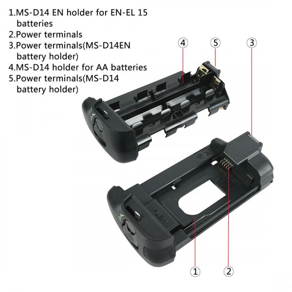 MB-D16 Battery Grip για κάμερες Nikon D750