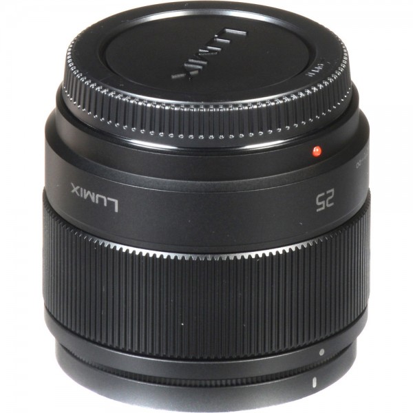 Panasonic Crop Φωτογραφικός Φακός Lumix G 25mm f/1.7 Σταθερός για Micro Four Thirds (MFT) Mount Black