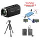 YouTuber Camera Kit 2 - Panasonic HC-V180EG-K + Capture Converter + Mic BY-WM4 Pro K1 + Tripod DIAT 5P