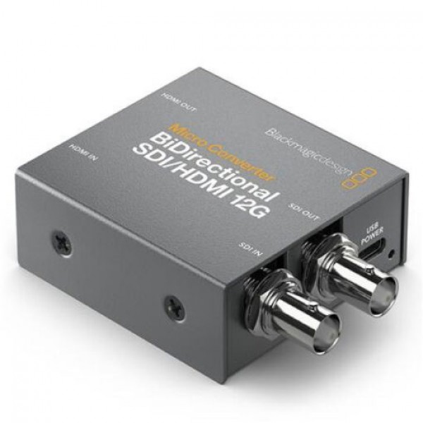 Micro Converter BiDirectional SDI/HDMI 12G wPSU