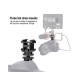 Photography Triple Hot Shoe  Swivel Mount