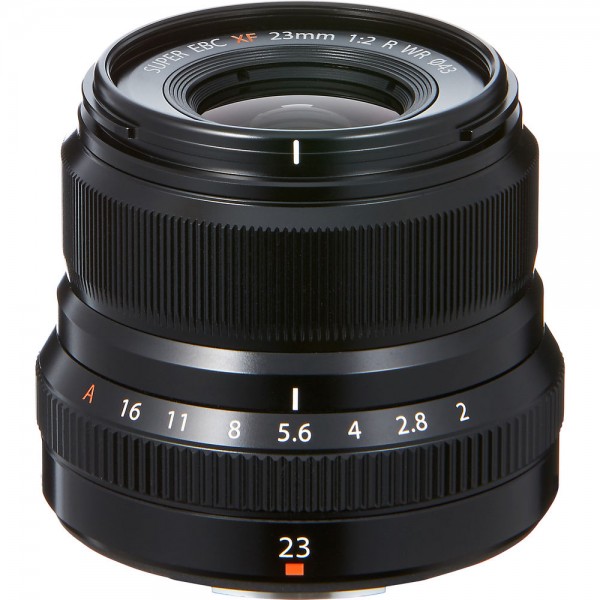 FUJIFILM XF 23mm f/2 R WR Lens (Black) φωτογραφικός φακός