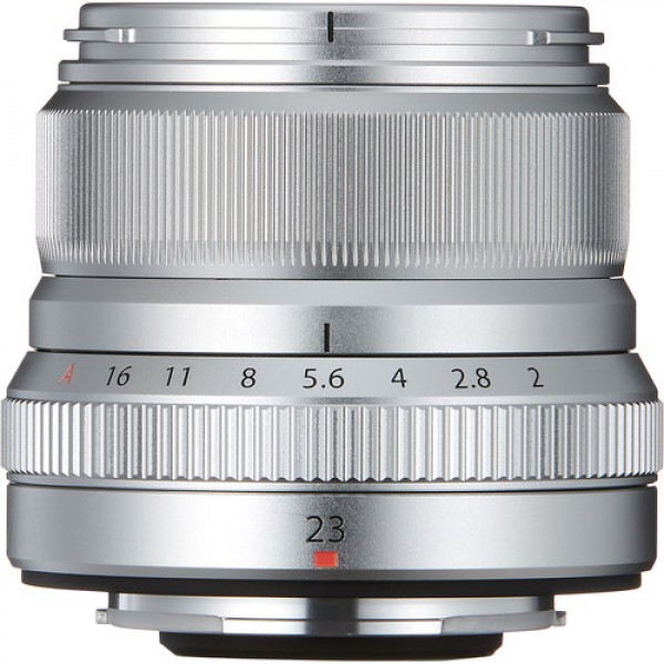 FUJIFILM XF 23mm f/2 R WR Lens (Silver) φωτογραφικός φακός