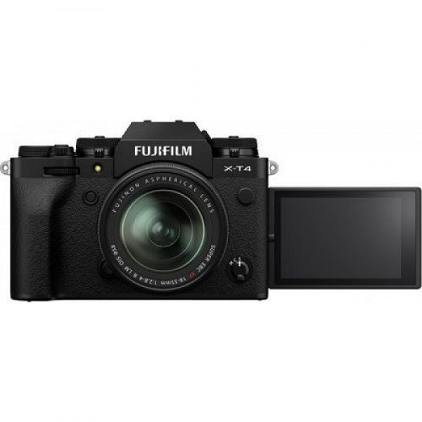 Fujifilm X-T4 Digital Camera Kit With XF 18-55mm F2.8-4 R LM OIS Lens (Black) Φωτογραφική Μηχανή