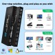 Επαγγελματικό 9 Channel Video Wall Controller Processor 3x3 TV Splicing Display Kit