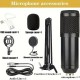 WOXLINE Radio Podcast Studio Kit package w XLR Microphone Sound Card