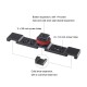 Triple Cold Shoe Adapter Vlogging Video Extension Bar