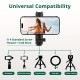 DIAT Horizontal And Vertical Hot Shoe Mobile Phone Clip f Tripod