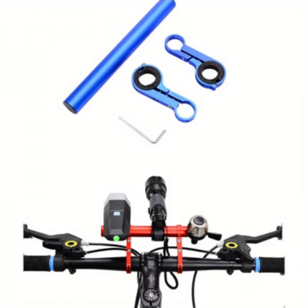 Bike Multifunctional Aluminum Handlebar Extension f Camera