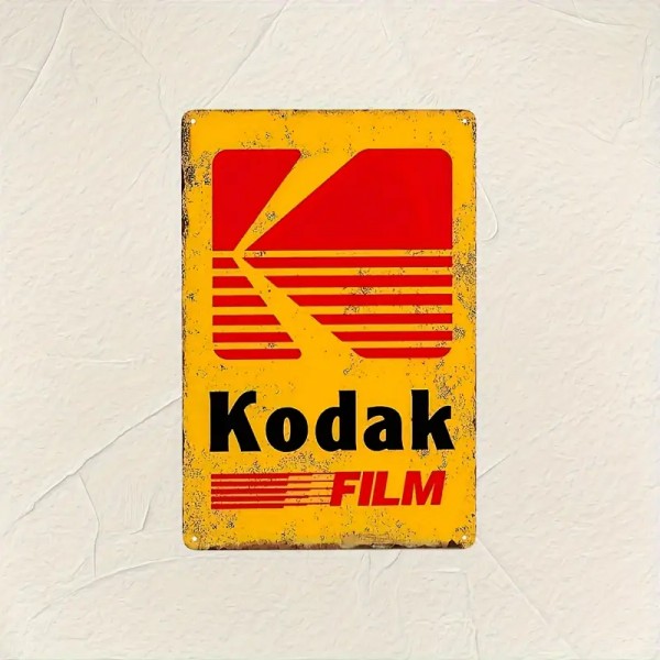 Μεταλλική Retro πινακίδα Kodak Film