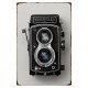 Μεταλλική Retro πινακίδα Rolleiflex Camera