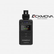 CKMOVA Broadcast Vocal MTLX Ασύρματο XLR Plug-on μικροφώνου με εγγραφέα για κάμερες