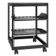 Multifunctional 12U 4 Post Server Rack