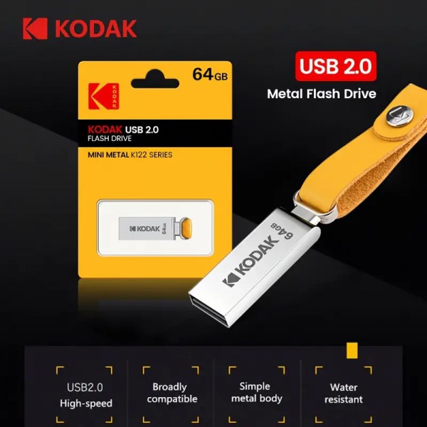 Kodak High Speed Metal Flash USB Drive 128GB