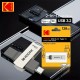 Kodak High Speed Metal Flash USB Drive 64GB + Type-C