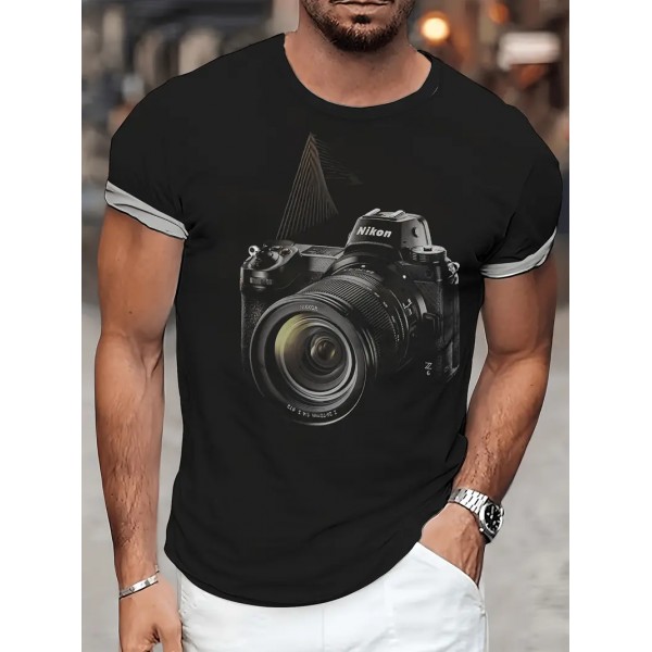 Μπλούζα NIKON Camera Graphic Print T-shirt - L