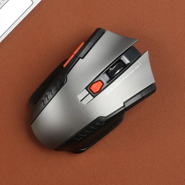 Ποντίκι PC 2.4Ghz Wireless Mouse with USB Receiver (Γκρι)