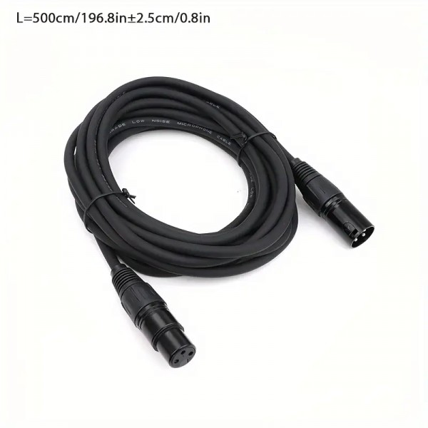 WOXLINE καλώδιο 5m XLR 3 Pin Male to Female Cable Cord