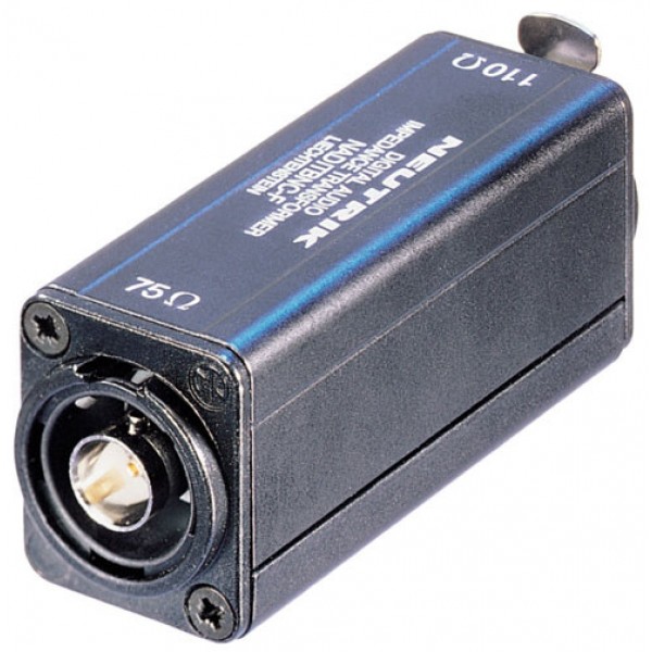 Neutrik NADIT BNC-F XLR 110Ω input - female BNC 75 Ω