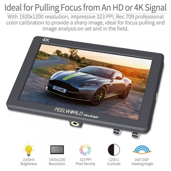 Feelworld FULL HD 7" Monitor P7S-HDMI SDI