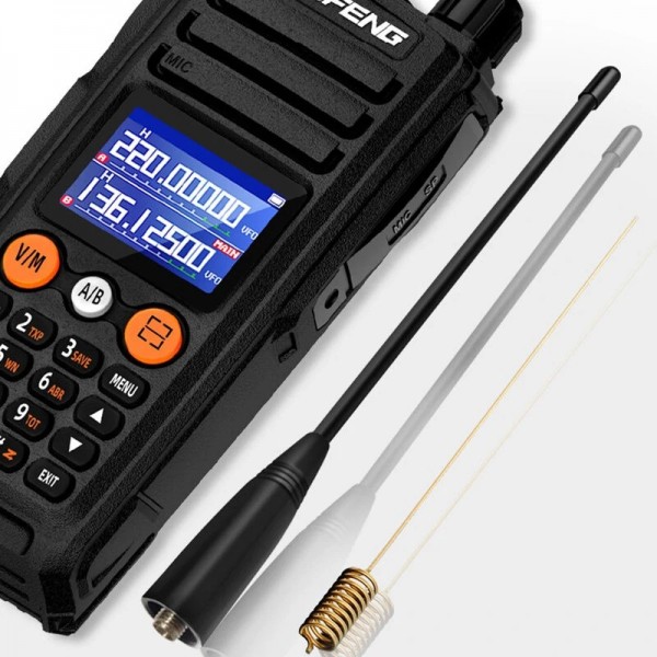 Ασύρματος Πομποδέκτης 10W Baofeng UV-27 999 CH Walkie Talkie UHF/VHF (All Band)