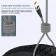 8m Type C Extension Cable Fabric Flat 80W For Monitoring And Mobile Phone