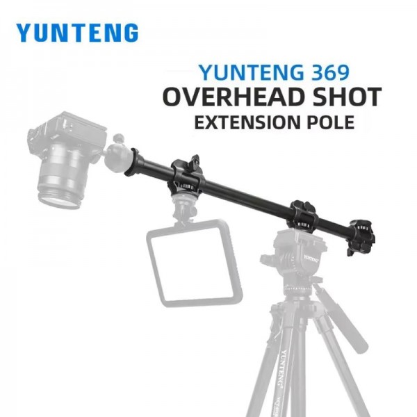 YUNTENG VCT-369L Horizontal Aluminum Alloy Gimbal Extension (Large Version)