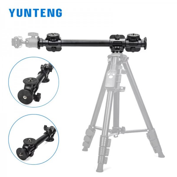 YUNTENG VCT-369L Horizontal Aluminum Alloy Gimbal Extension (Large Version)