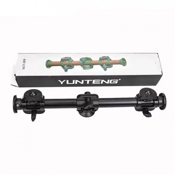 YUNTENG VCT-369L Horizontal Aluminum Alloy Gimbal Extension (Large Version)