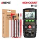 Mini Digital Multimeter 4000 Count AC/DC Electrical Instruments Tester Auto (Black)