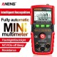 Mini Digital Multimeter 4000 Count AC/DC Electrical Instruments Tester Auto (Black)