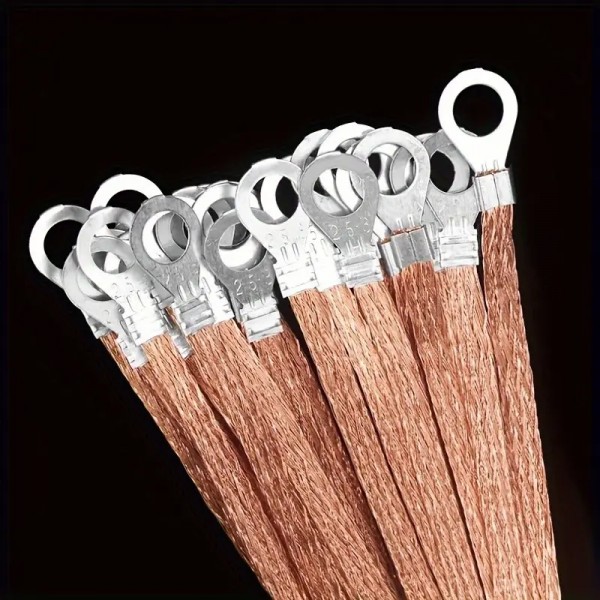 Grade Aluminum-Coated Copper Braided Grounding Wire