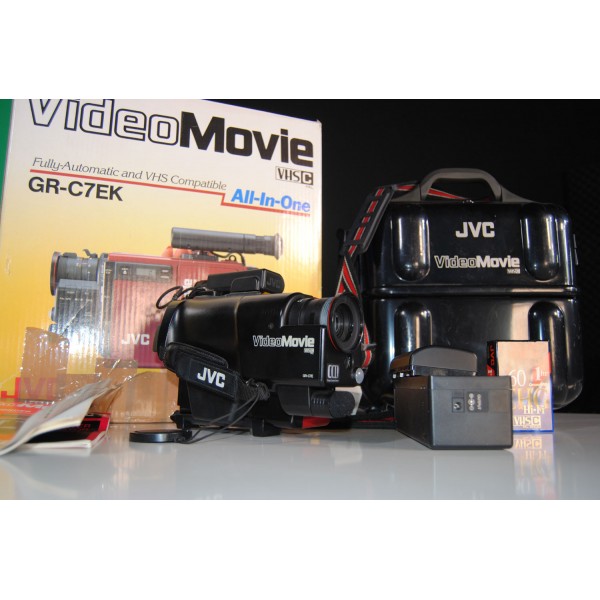 Vintage JVC GR-C7EK-1985 VHS C