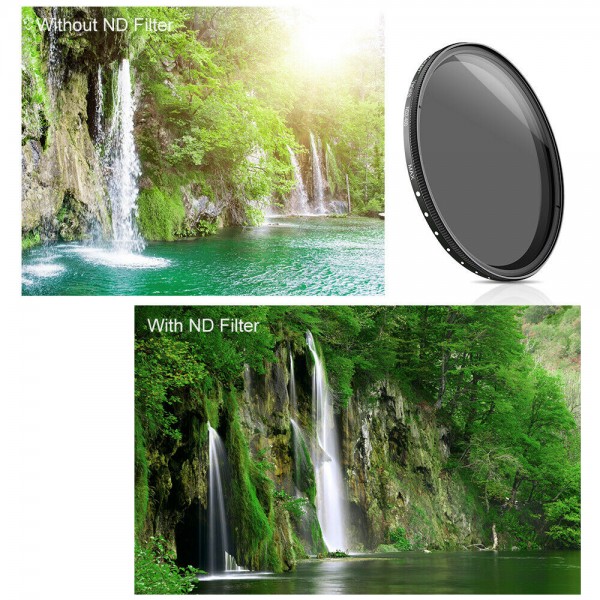 49mm Original K&F Concept Filter Neutral Density ND2 to ND 400