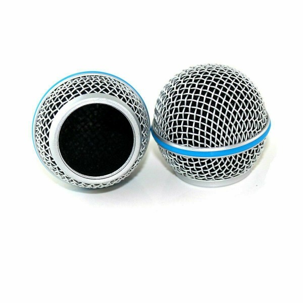 WOXLINE Microphone Grill Mic Head Mesh for Shure Beta 58A SM58 pgx24 slx24