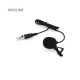 Μικρόφωνο πέτου 4Pin XLR mini Tie Clip on Lavalier Unidirectional Microphone