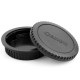 Replacement Body Cap + Rear Lens Cover for Nikon & Canon