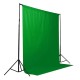 Chromakey βαμβακερό φωτογραφικό πανί 4x3m - 100% Cotton