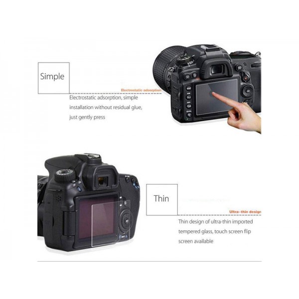 PULUZ Tempered Glass LCD Screen Protector For Nikon D Series