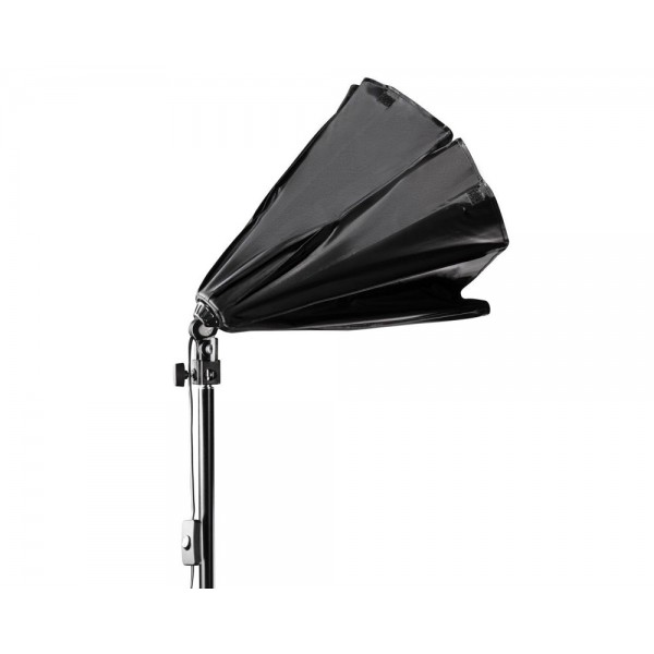 OutletVideo οκταγωνικό φωτιστικό Softbox σετ με 3 λάμπες (2025W - 33.000 Lumens)