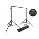 OutletVideo XL12 ολοκληρωμένο σετ φωτιστικών Softbox με XL Havy Backdrop Kit (8100W - 132.000 Lumens)