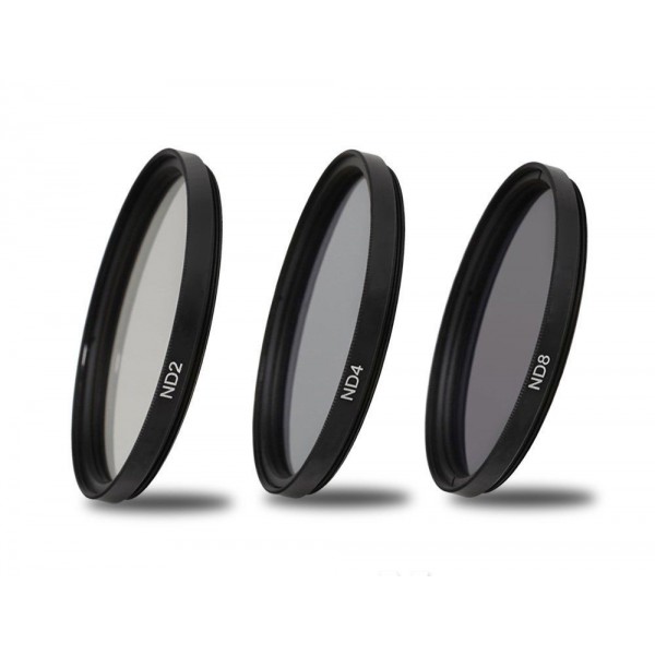 Σετ 6 φίλτρων 62mm UV+CPL+FLD+ND2+4+8 με αξεσουάρ (Όλα σε ένα)