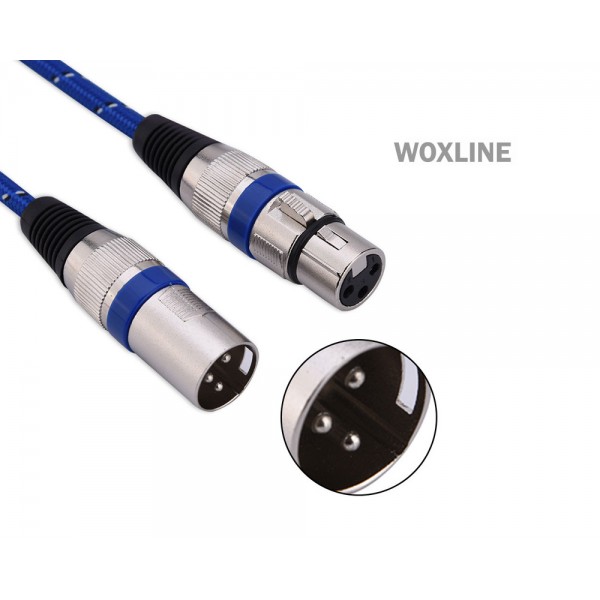 WOXLINE καλώδιο 20m XLR 3 Pin Male to Female Cable Cord