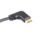 Gold Left Angle DSLR HDMI to Mini HDMI Cable (60cm)