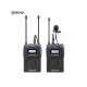 Ασύρματο kit μικροφώνου πέτου BOYA BY-WM8 PRO-K1 (Dual Receiver+1 Transmitter)